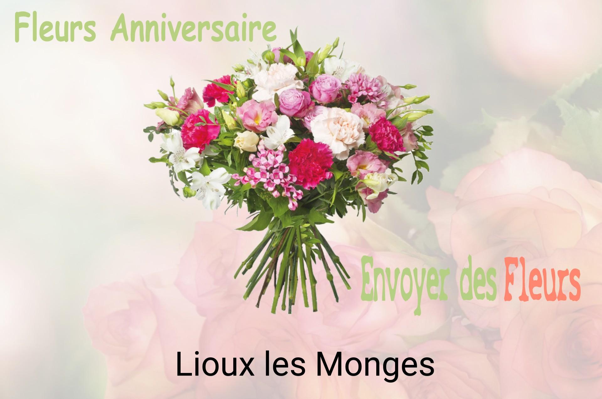 Bouquet de fleurs d’anniversaire livré à Lioux-les-Monges