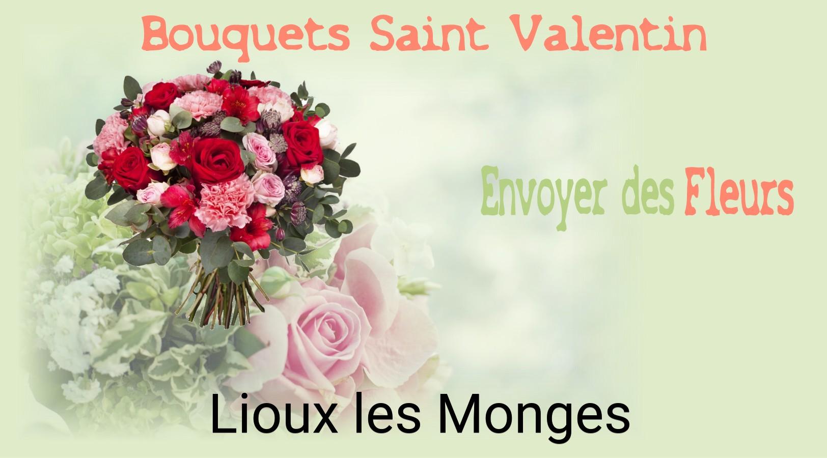 Roses de Saint-Valentin livrées à Lioux-les-Monges